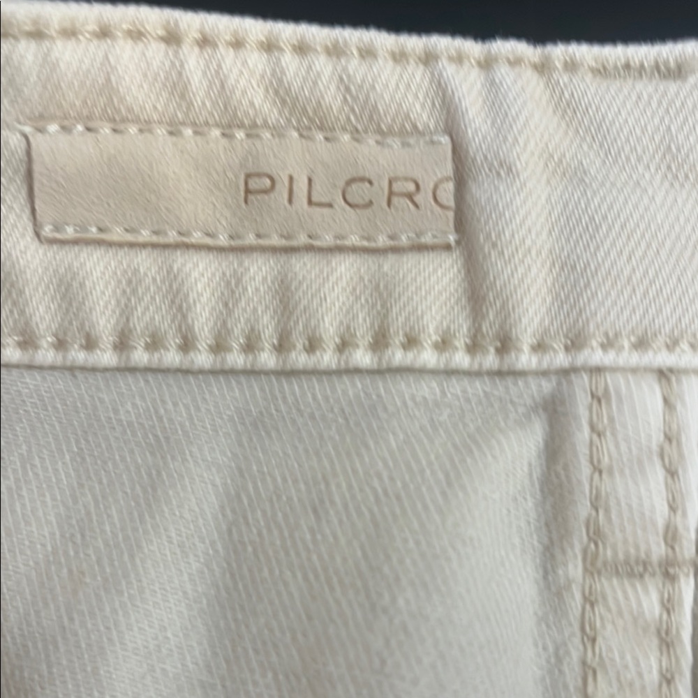 Pilcro Women's Cream Jeans